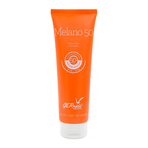 Gernetic MELANO 50 125мл Сонцезахисний крем молочко для обличчя та тіла SPF 50 G74669 фото