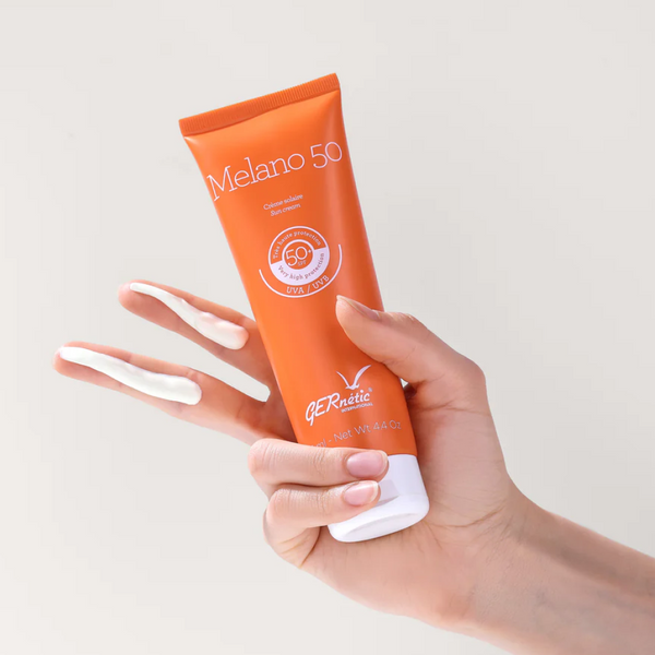 Gernetic MELANO 50 125мл Сонцезахисний крем молочко для обличчя та тіла SPF 50 G74669 фото
